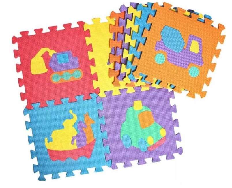 Doris Szivacs Puzzle 60x150cm (10db 29x29cm) - Járművek