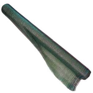 Green HDPE shade net, 50x1.5m, 80% shade, rolled up - Nonbrand Shade Net
