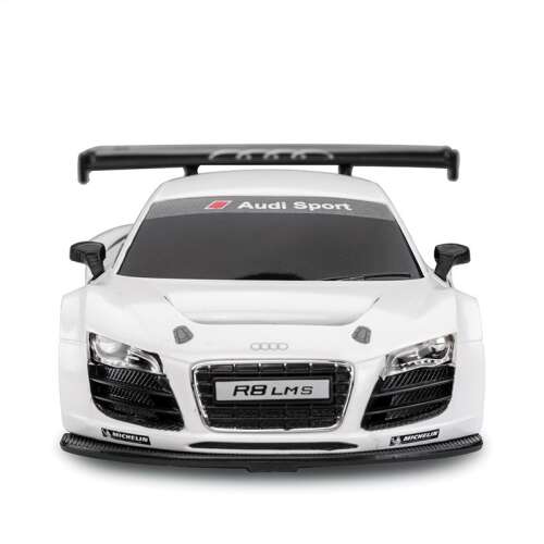 Audi R8 LMS remote control car, 1/24 scale, white