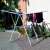 Foldable clothes drying rack with clothes drying on it, 16m drying capacity