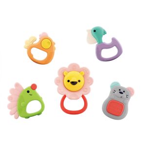 Hola Toys Erdőlakók Fogzó Játékkészlet - 5 db