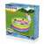 Bestway Rainbow inflatable pool packaging, 157cm diameter, 46cm high, colorful, for kids