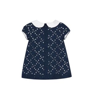 Mayoral dark blue baby girl dress – 68 cm 126757135 - Girls' Dress