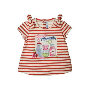 Mayoral red-white girls' tunic and leggings set – 68 cm 126757380 - Girls' Dress