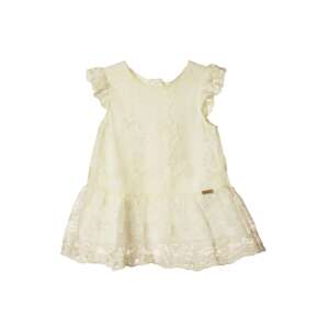 Mayoral krémszínű, csipkés bébi lány ruha – 74 cm 59973281 