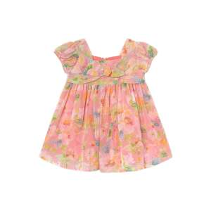 Mayoral rózsaszín, virágmintás bébi lány ruha 59973414 