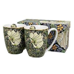 William Morris porcelán bögre szett - díszdobozban 2 darabos - Pimpernel 59974816 