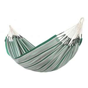 La Siesta Modesta Agave L függőágy, zöld és fehér csíkos, dupla, pamut - Függőágy