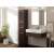 Milanga S33 fürdőszoba szekrény, wenge 31615656}