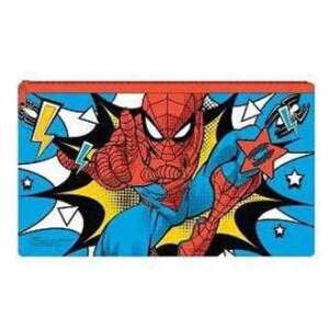 Marvel Spiderman Kinder Federmäppchen, blaue und rote Federmappe mit Spiderman-Design - Federmappen