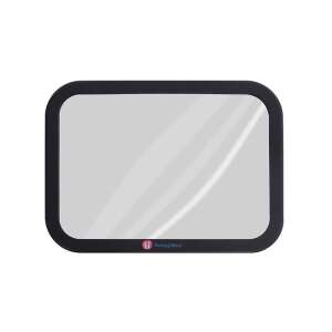 Petite&Mars Baby Car Mirror, black, wide view, rearview mirror for car, safety mirror for baby - Petite&Mars