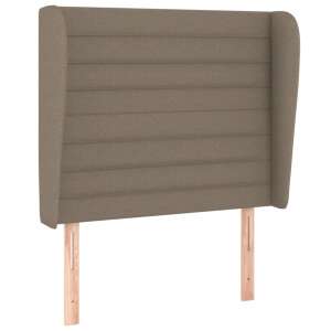 vidaXL taupe fabric headboard with wings and wooden legs - VidaXL Headboard