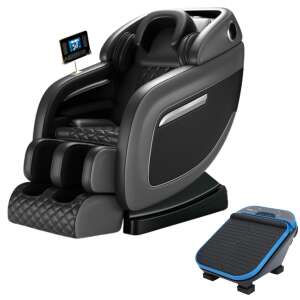 SmileHOME by Pepita PRO 900 Full Body Masszázsfotel #fekete + Ajándék SmileHOME Pro 300 Talp- és vádlimasszírozó