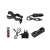 X-BALOG BL-1831 CREE T6 rechargeable LED flashlight with accessories: charger, battery, bike mount, car charger