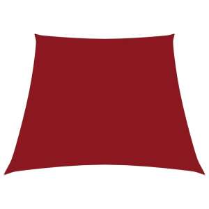 vidaXL piros trapéz alakú oxford-szövet napvitorla 2/4 x 3 m - Kert