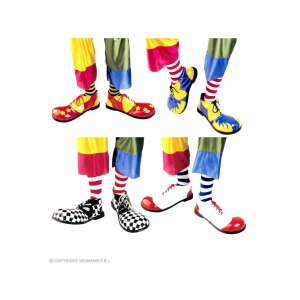 Clown Schuhe - 4 Farben - 1 Paar 84763018 - Zubehör Kleidung