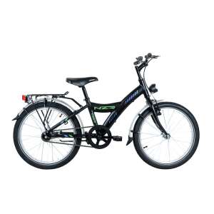 Neuzer TIGER 20 1S CITY fekete/zöld 66625334 Gyerek kerékpárok