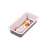 Non-stick baking tray, 31cm x 14cm, brown stamp, Cafe Creme