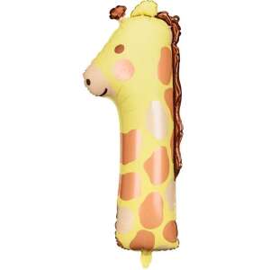Balon din folie "1" - Girafă 42x90 cm 60055094 Baloane
