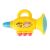 Yellow and blue toy trumpet for kids