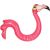 Inflatable pool noodle floating flamingo 131cm 66832182
