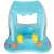 Aufblasbarer Baby Schwimmring mit Baldachin, Seestern-Design, blau
