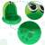 Green inflatable frog pool with canopy, 95cm, for kids
