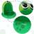 Green inflatable frog pool with canopy, 95cm, for kids