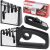 4-in-1 Knife and Scissor Sharpener collage with packaging