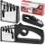 4 in 1 knife and scissor sharpener, black, diamond, tungsten, ceramic, scissors