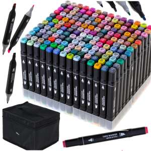 JLIFE colored markers set alcohol markers 80 pcs marker color pen