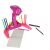 Kik Projector Drawing Projector #pink-purple 66835922