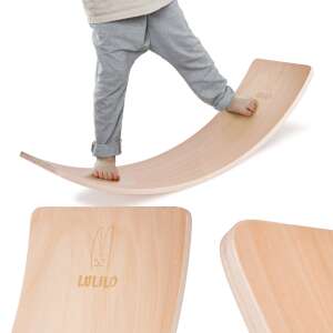 Ikonka LULILO Boldo Holz-Balance Board für Kinder im Einsatz - Entwicklungsspiele für Kinder im Kindergartenalter