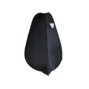 Sátor zuhanyzó öltöző hordozható wc fekete