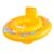 Intex My Baby Float inflatable seat ring for babies 6-18 months, angled view