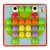 Ikonka Button Mosaic Puzzle frog design