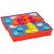 Ikonka Button Mosaic Puzzle rainbow design