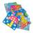 Ikonka Button Mosaic Puzzle template cards
