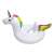 Aufblasbarer Einhorn-Schwimmreifen mit Sitz für Kleinkinder, 70cm