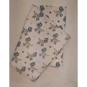 Tündér Babakifogó Tetra 90*100cm-Zebra baba törölköző, fehér alapon zebra mintával - Tetra