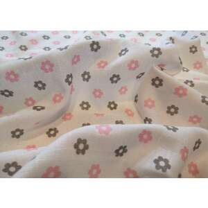 Tündér Babakifogó Tetra 90x100cm - Virág, puha és nedvszívó pamut törölköző babáknak - Tetra