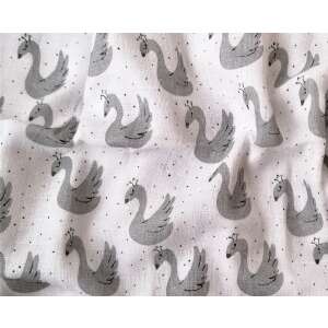 Tündér Babakifogó Tetra 90*100cm - Hattyús mintás baba törölköző - Tetra