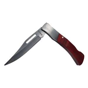 IdeallStore® stainless steel camping and fishing knife, 19.5 cm, with sheath - Pocket Knives and Folding Knife