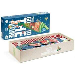 Londji Menj a jövőbe 100 darabos puzzle, színes rakéta illusztráció, tökéletes 5 éves kortól - Londji