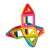 Magformers magnetic construction toy, colorful building blocks, 30 pieces, create different shapes