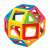 Magformers magnetic construction toy, colorful building blocks, 30 pieces, create different shapes