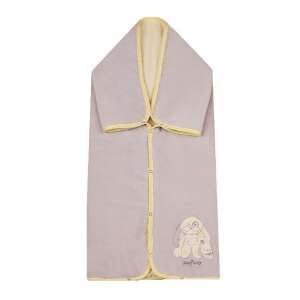 Sac de dormit pentru bebeluși Womar Sapphire, purpuriu cu bordură galbenă și model de iepuraș - Paturici bebe