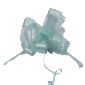 Self-Shaping Tulle Wedding Cover 20cm Light Turquoise 60074761 - Party Decoration