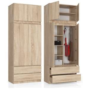 Šatníková skriňa P234_90 - Viac farieb