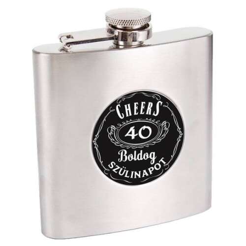 Cheers 40 - Italos Kulacs - Fém - 180ml